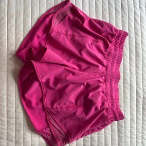 Lululemon Sonic Pink Shorts